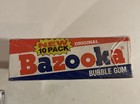 Original 1989 Soft Bazooka Bubble Gum Vintage Nos Full Case Of 24 Packs Unopened