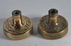 Pair Antique vintage Ornate Door Knobs  Eastlake  Neo Grec  Italianate  Fancy