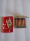 Vintage Feature Matches And Advertising Label From Old Gold Cigarettes