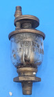 Antique Lonergan Brass Embossed Glass Oilers   Glass Bodies Hit-miss-engine