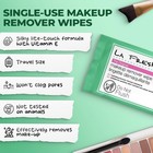 Makeup Remover Wipes With Vitamin E - 50 Count  Gentle Cleansing Towelettes
