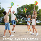 Toss Catch Ball Toy Set  Outdoor Games For Kids With 2 Paddles 2 Balls Outside T