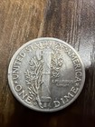 1942-d Mercury Dime - Actual Silver Coin Shown Very Fine Same Day Shipping Free