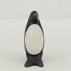 Hand Carved Onyx Penguin Figurine Made In Mexico 3 