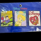 Disney Catalog Cover Series  1 Pin Set Le3500 Tinker Bell  Buzz  Mickey   Minnie
