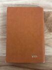 Vintage Telephone Address Book Orange Blank Pages Made In Taiwan