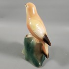 Vintage Royal Copley Pottery Tanagers Pink Peach Yellow Bird Planter