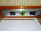 1979 Aluminum  Helicopter  Blade 8- 1 2  x 46   Long  Wooden Plaque  Real      