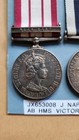 Royal Navy Naval General Service Medal - Near East - Lsgc - Scarce Ship