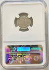 1865 Civil War Era Three Cent Nickel 3cn Ngc Ms62 - Exceptional Coin 