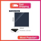 Gdhwxcl 1 8 Thick 10 X 10 Inch Acrylic Sheets - 2 Pack Plexiglass Sheets - Black
