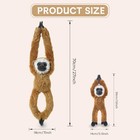 2pcs Monkey Hanging Stuffed Animal Mother With Baby Hangs Plush Toys  Hooks A   