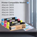 Altalink C8030 4-pack Toner  bcmy  High Yield 006r01697 Compatible Replacement
