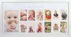    Baby s First Year Frame   Collage Frame For Baby In   12 Month Picture White