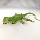 Vintage Aaa Iguana Lizard Toy 1990 Realistic Rubber Juvenile Reptile Figurine 9 