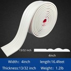 Flexible Baseboard Molding Trim  Peel And Stick Rubber Wall Base Moulding Tri