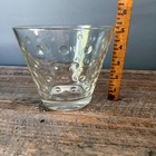 Vintage Mcm Hazel Atlas Clear Capris Dot Glass Ice Bucket Bowl 1950s 5 25  Tall