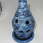 Folk Art Ceramic Incense Burner Tribal Figure Rare