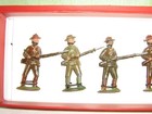 Vtg Britains Cith Imperial Volunteers Set  104 Boxed Round Bases