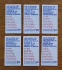 Us Stamps Booklet Collection - Lot Of 15 Complete Booklets Mnh Og - Fv  47 80