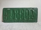 Vintage 1923 North Carolina License Plate - Repaint