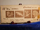 Vtg Craftaid Leather Template No  5001 Billfold Pattern Deer Duck Dog Fish Goat