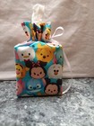 Disney Tsum Dumbo Minnie Mickey Cotton Fabric Square Tissue Box Cover Handmade