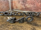 Vtg Mopar 69-72 Dodge Coronet 440 Original Fender Emblem Mopar Superbee 2 Pin