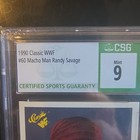 1990 Classic Wwf  60 Macho Man Randy Savage Macho Madness Cgc 9 1017202077