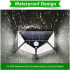 Solar Power 100 Leds Light Pir Motion Sensor Outdoor Security Lamp Wall Garden