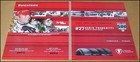 2007 Dario Franchitti Indianapolis 500 Firestone Tires 2-page Print Ad Advert