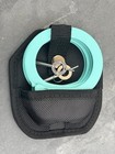 Blue Hand Cuffs Stealth Police Heavy Duty Hinge Handcuffs Nylon Sheath
