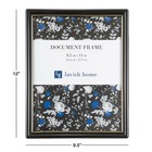 Picture Frame Set 8 5 X 11 In  Document Diploma Photograph Set Of 6 Wall Hang
