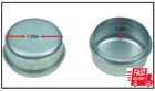 Aivwumot 1 98  Inch Trailer Axle Wheel Hub And Bearing Grease Cover Dust Cap 2k