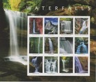 Five Sheets Of Scott 5800 Waterfalls Nature Stamps 100 Pieces New