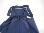 Girls R k Navy Blue Box Pleat Uniform Skirt Regular   Plus Sizes 4 - 16 1 2