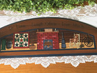 Vtg Primitive Wall Plaque Country Wood Carved  sit Long  Laugh Often  Love Much 