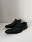 Vintage Kenzo Men   s Black Leather Oxford Shoes Elegant Formal Eu 43   Us 9-9 5