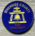 Riverside County Fire Department Station 54 Challenge Coin - Ghostrider