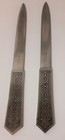 Vintage Zodiac Letter Opener 9 5 Inches Solingen Germany Steel Lot Of 2