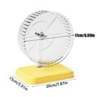 Silent Bracket Hamster Running Wheel Double-bearing Chinchilla Exercise Wheel