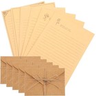 72 Pcs Stationery Paper And Envelopes Set  24pcs Vintage Letter Paper With 