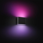 Philips Hue Dymera Smart Indoor And Outdoor Wall Sconces Control Hue App Black