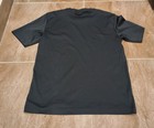 Men s Hertz Car Rental Employee Shirt Uniform Logo Gray Short Sleeve Sz S