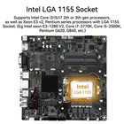Lga 1155 Industrial Motherboard  H61 Itx Motherboard With Ddr3 Slot  Mini Pci   