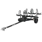 Malone Mpg442g2-blk Microsport Off-road 4 Kayak Trailer Package  4 Sets Foldaway