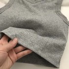 Summer Short I-word Undershirt Female Beauty Back All-in-one With Bra Pads In-yg