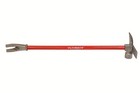 Ultimate Halligan Firefighter Police Emergency Force Entry Tool - Red