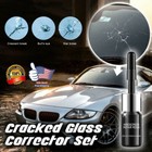 5pcs Universal Automotive Windscreen Resin Crack Nano Repair Fluid Tools New