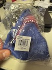Blue Stretchy Soft Rubber Shark Hand Puppet  single  Sea Life Ocean Toy Favor